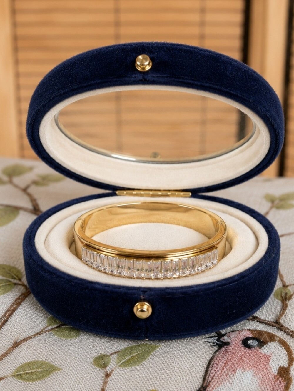 Michael Kors Gold Tone Baguette Bracelet NWT Brand New Designer Gold Tone Bangle